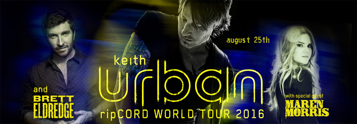 Keith Urban rip cord world tour